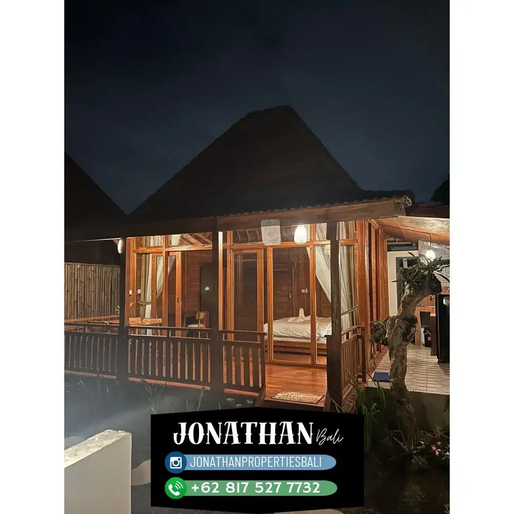 Di Sewakan 3 Unit Private Villa Jogglo Lokasi Ubud - Vsjal