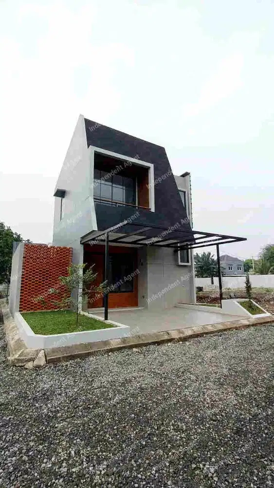 Rumah 2 Lantai Minimalis Modern Beji Depok Jabar