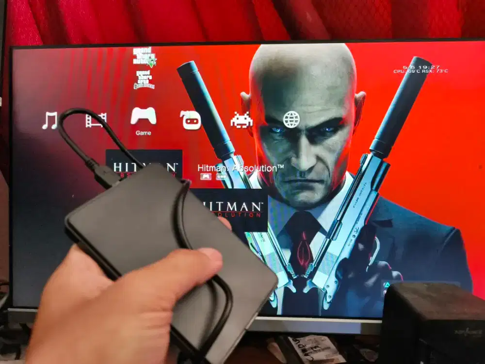 Hardisk ps3 eksternal 500GB bebas rekuest sampe full