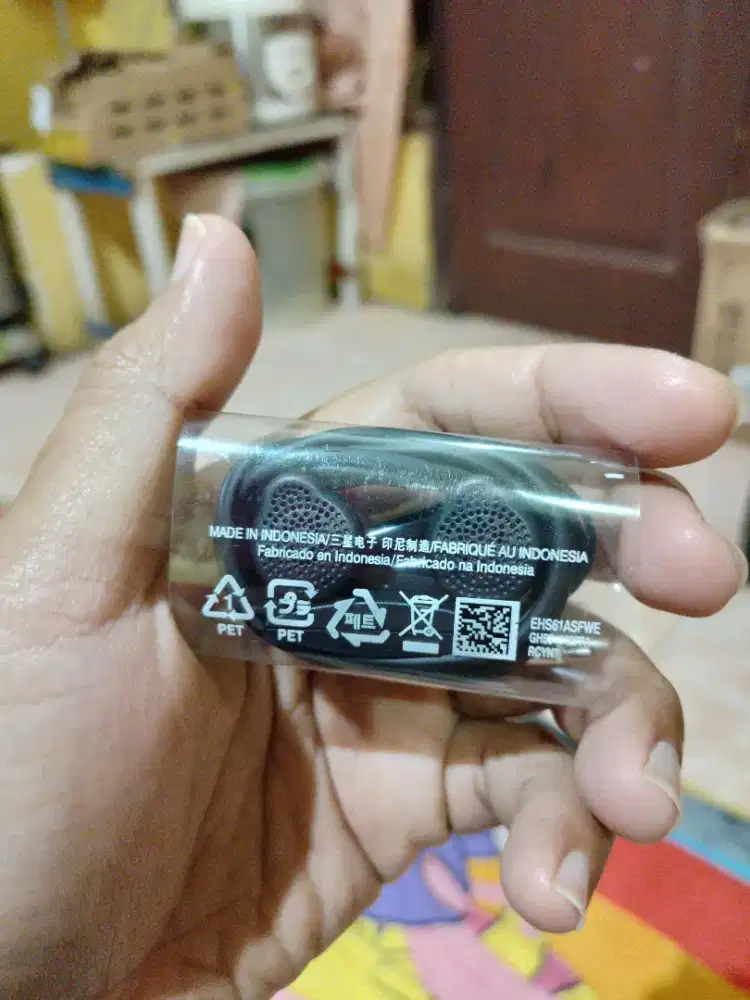 Headset samsung original cabutan warna hitam