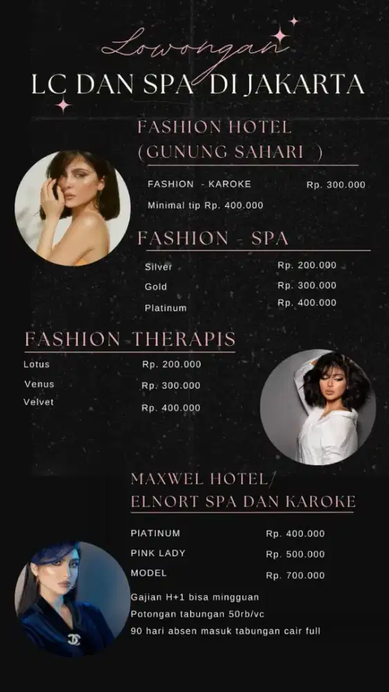 LOKER WANITA SPA KAROKE