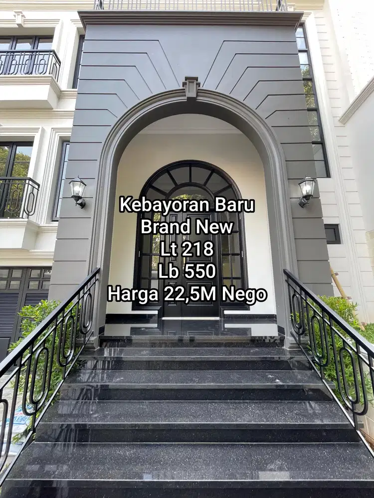 Rumah Baru Private Lift dan Pool di Kebayoran Baru Jakarta Selatan