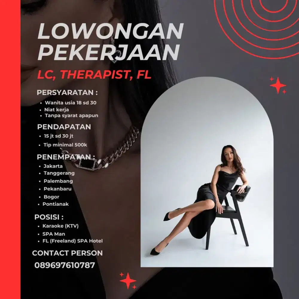 Loker wanita spa