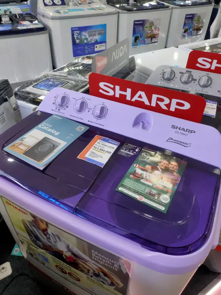 PROMO KREDIT MESIN CUCI SHARP, TANPA DP DAN BUNGA 0%