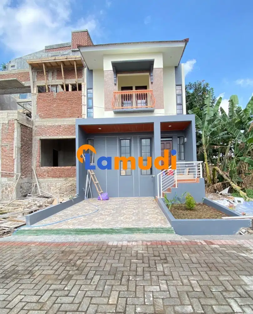 Rumah di jual - Rumah nyaman dan asri bebas banjir free kitchen set