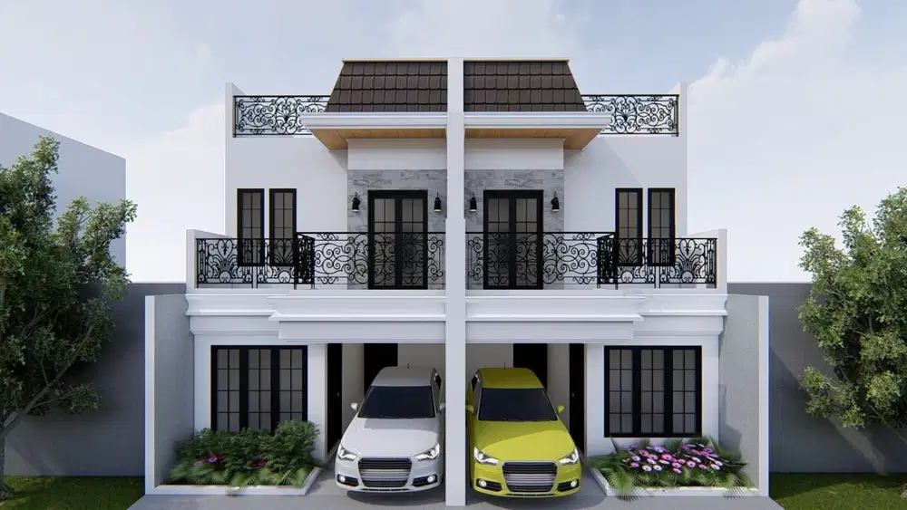 SIAP AKAD Rumah 2 Setengah Lantai Nempel LRT dan TOL di Depok