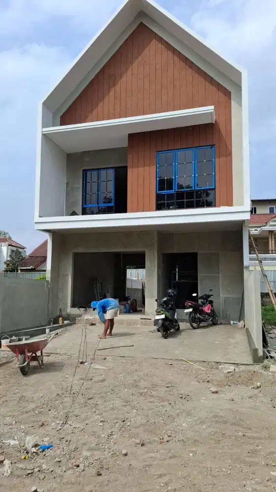 Rumah Scandinavian Modern 2 Lantai Lokasi Premium di Jalan Palagan Ngaglik Sleman