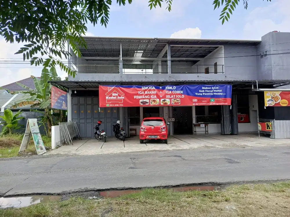 Ruang Usaha 2 Lantai Lokasi Strategis di daerah Tegalyoso Klaten