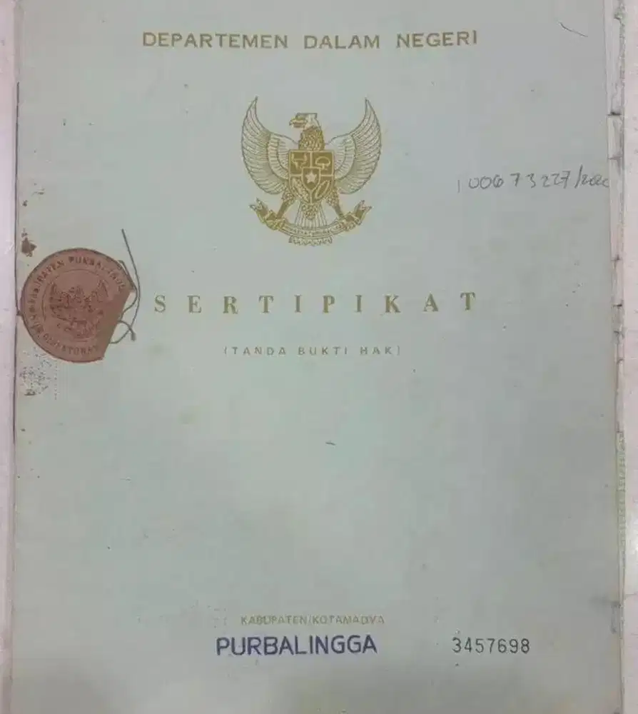 Tanah Pekarangan Dijual