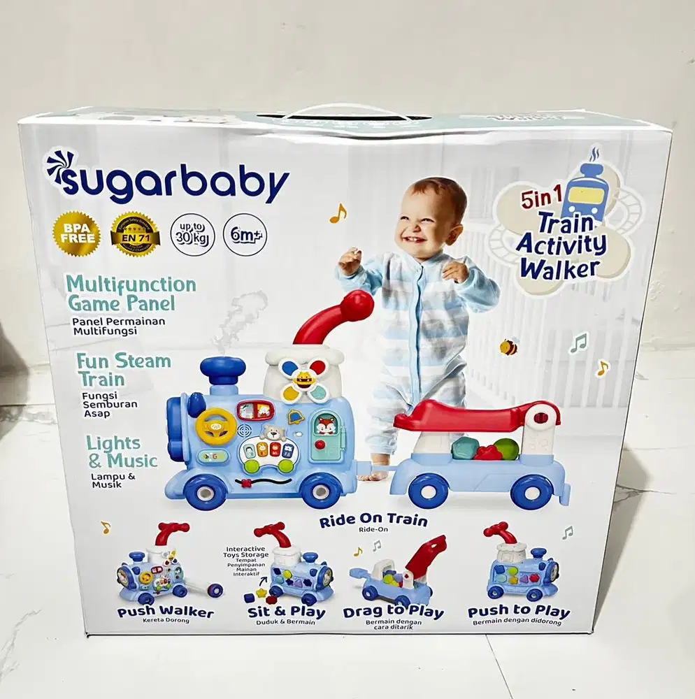 5IN1 Train Activity Walker