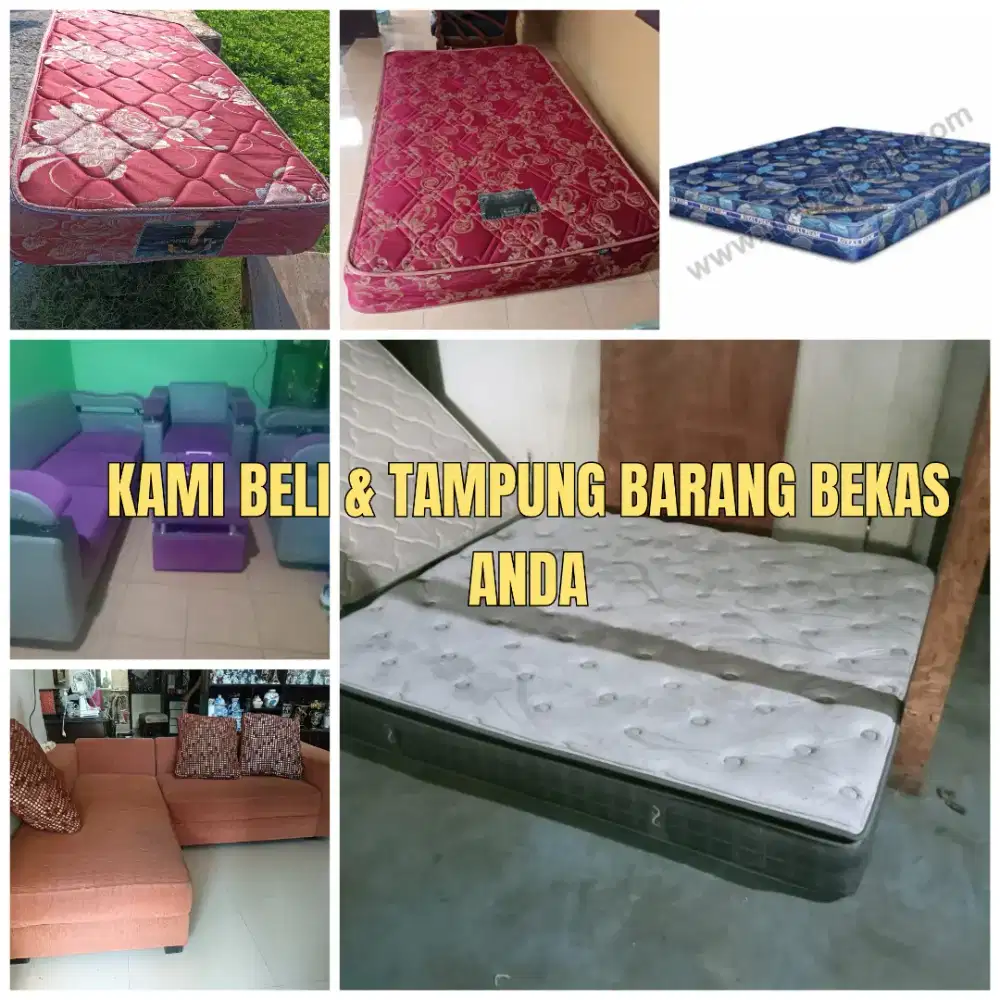 Kami siap terima Beli Springbed Sofa dan furniture bekas anda