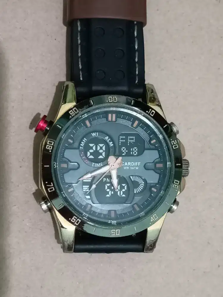 Jam Cardiff bukan rolex, AP, patek, panerai, hublot, casio, seiko