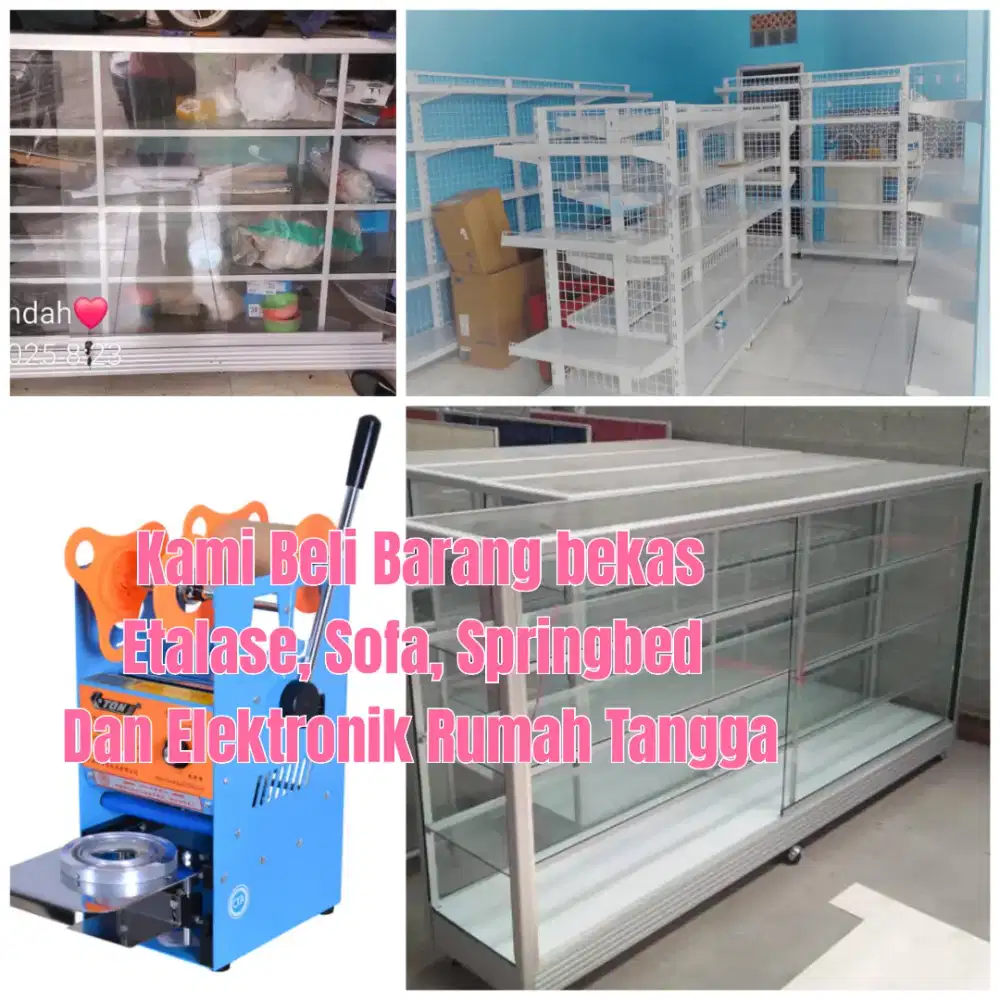 Diterima lagi Barkas Etalase toko Etalase warung dll