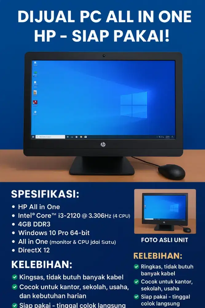 Komputer All in one murah