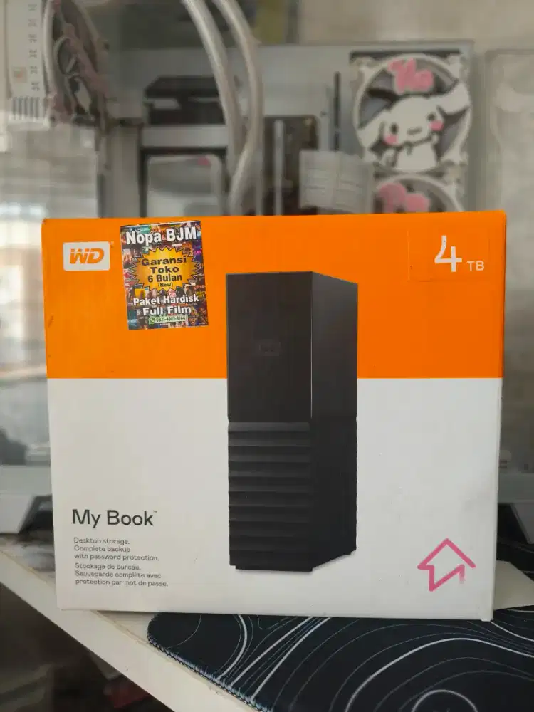 Hardisk 4 Tera Garansi 6 Bulan Kesehatan 100% on time rendah