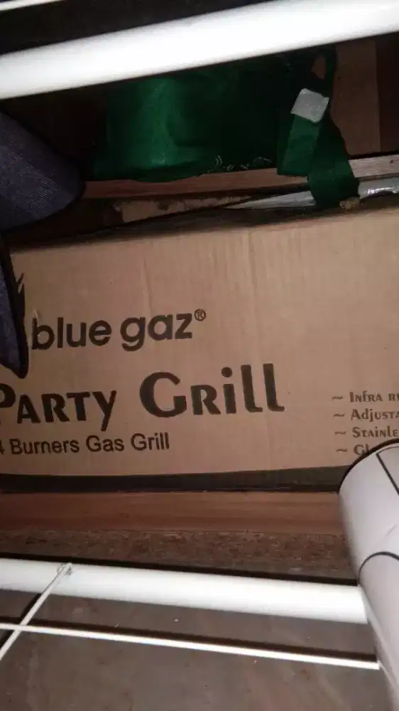 Blue Gazz Party Grill Baru(boleh nego tp yg masuk akal aja)