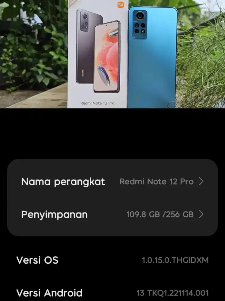 Redmi not 12 pro