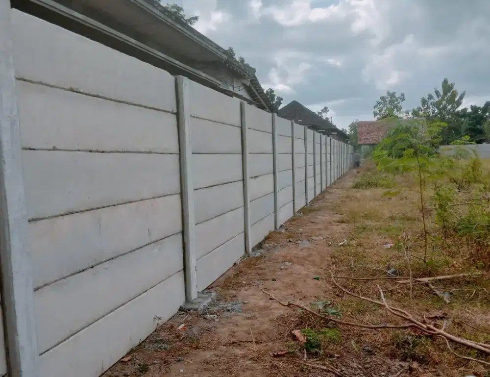 Pagar panel beton precast