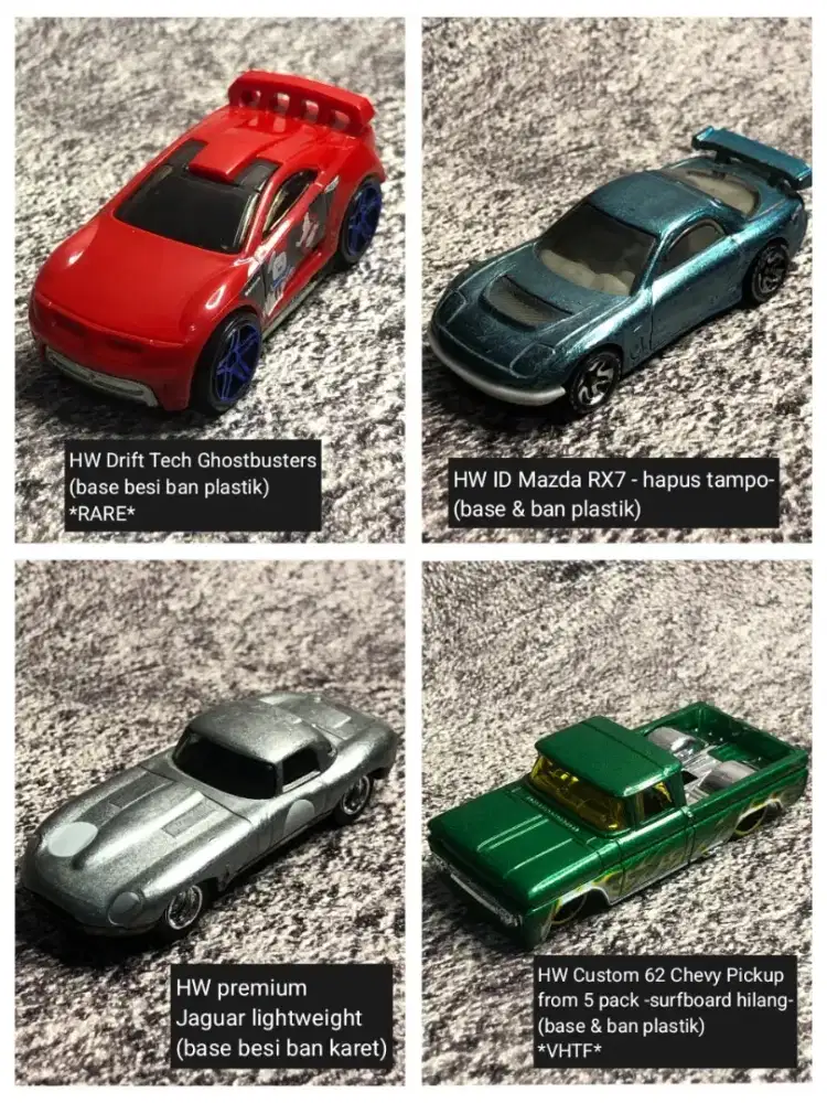 Hot Wheels ID Premium Jaguar Mazda Diecast Mainan Mobilan Paket VHTF