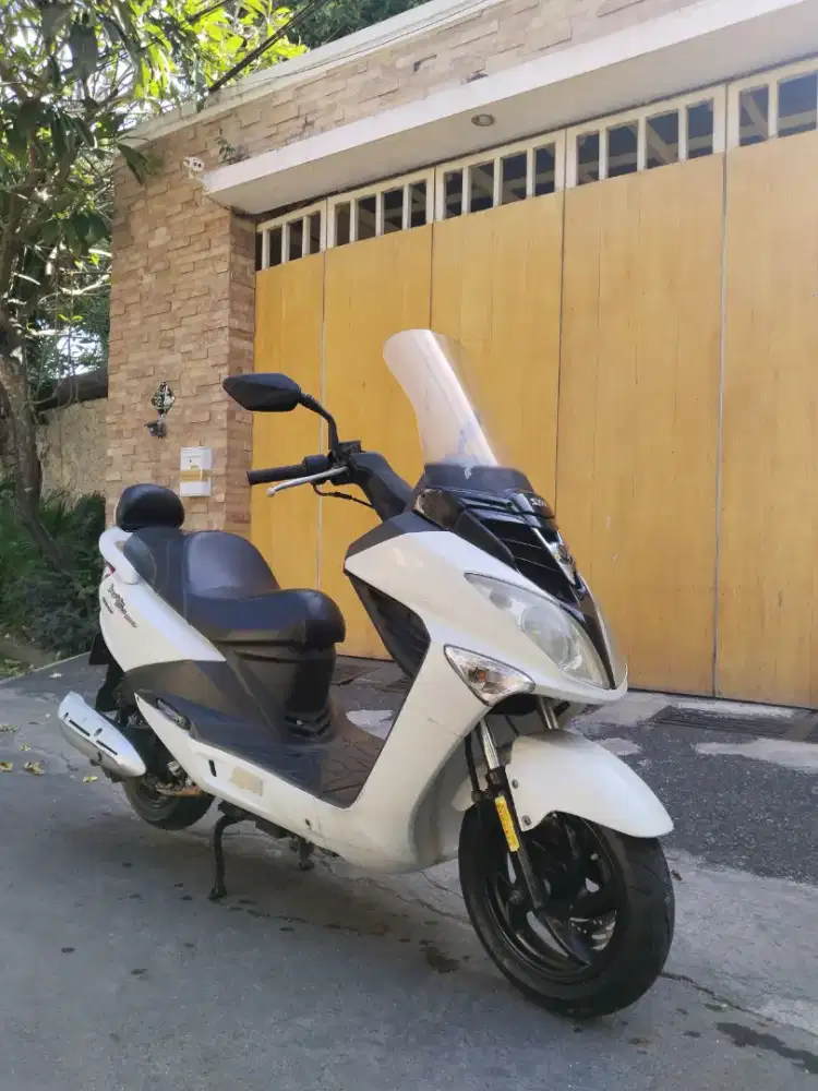 SYM JOYRIDE EVO 200 CC TAHUN 2013 PAJAK OFF 2X SURAT LENGKAP