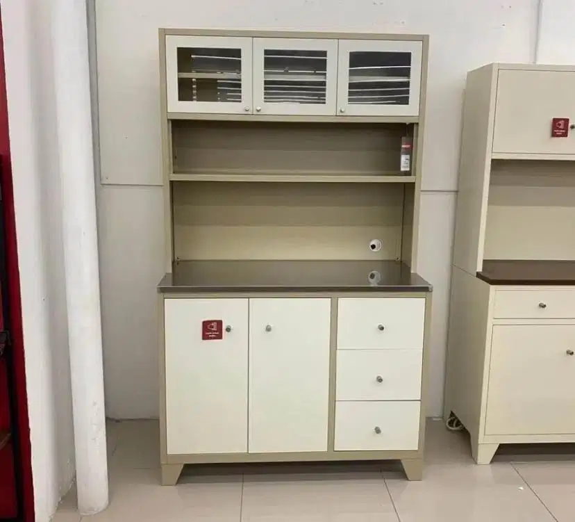 KABINET DAPUR METAL ANTI RAYAP & ANTI LAPUK ‼️