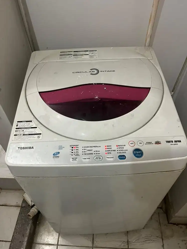 Mesin Cuci Bekas Toshiba Satu Tabung