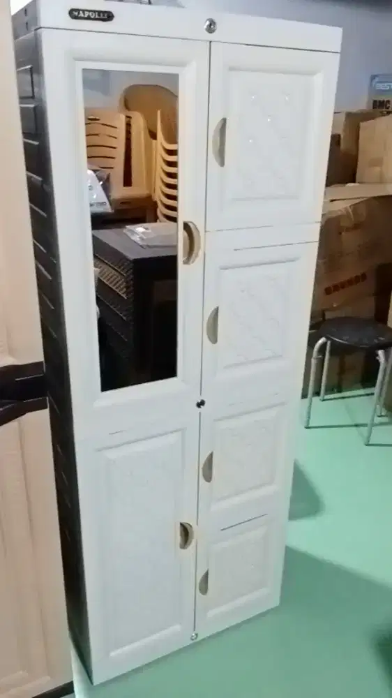 Lemari plastik napolly 4susun