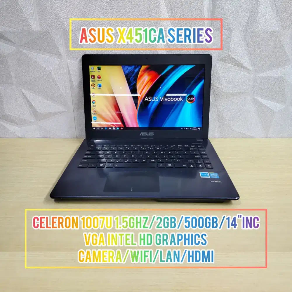 ASUS X451CA Mulus Baik