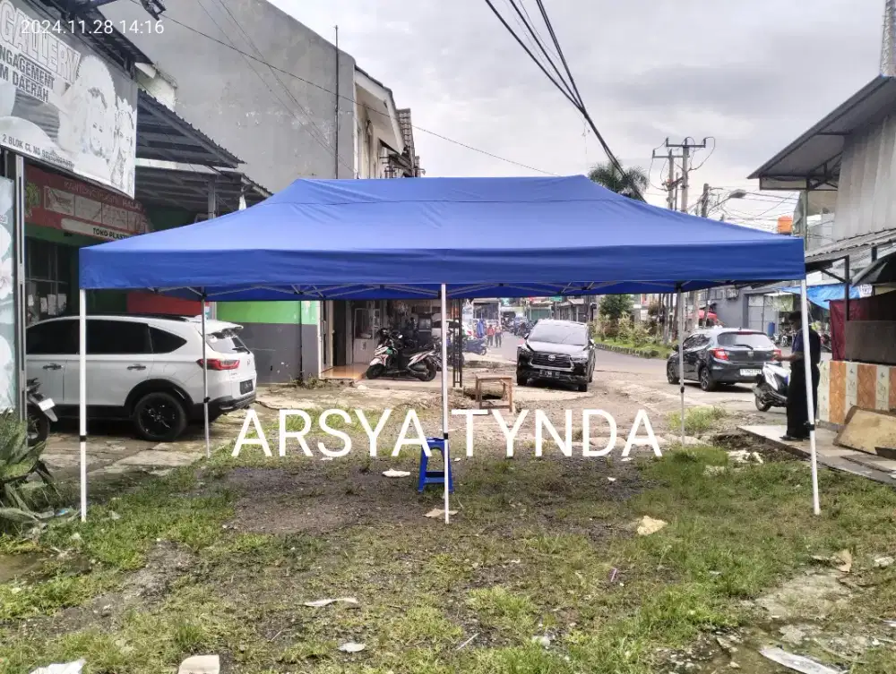 Tenda lipat 3x6 m