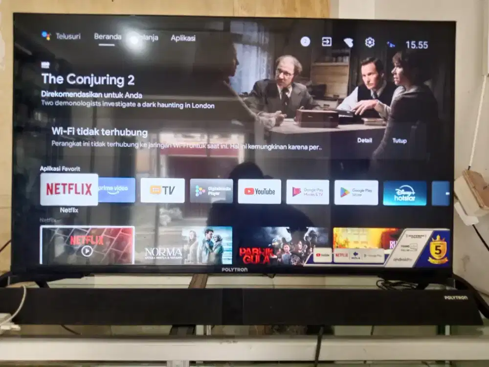 Android Tv 43 Polytron Murah Led Tcl LG Sharp 32 in Digital Changhong
