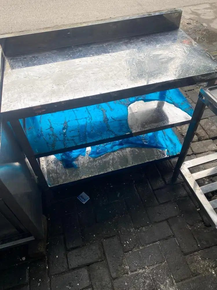 TERMURAH - Meja preparation Stainless