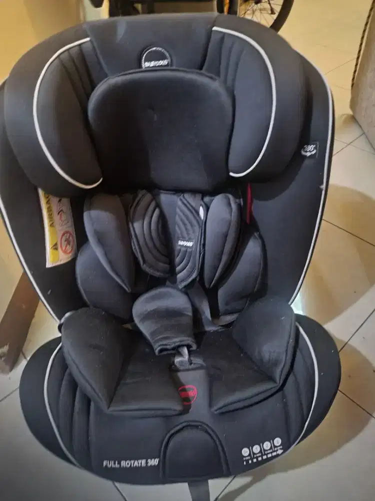 Car seat babydoes freerotate 360 transporter