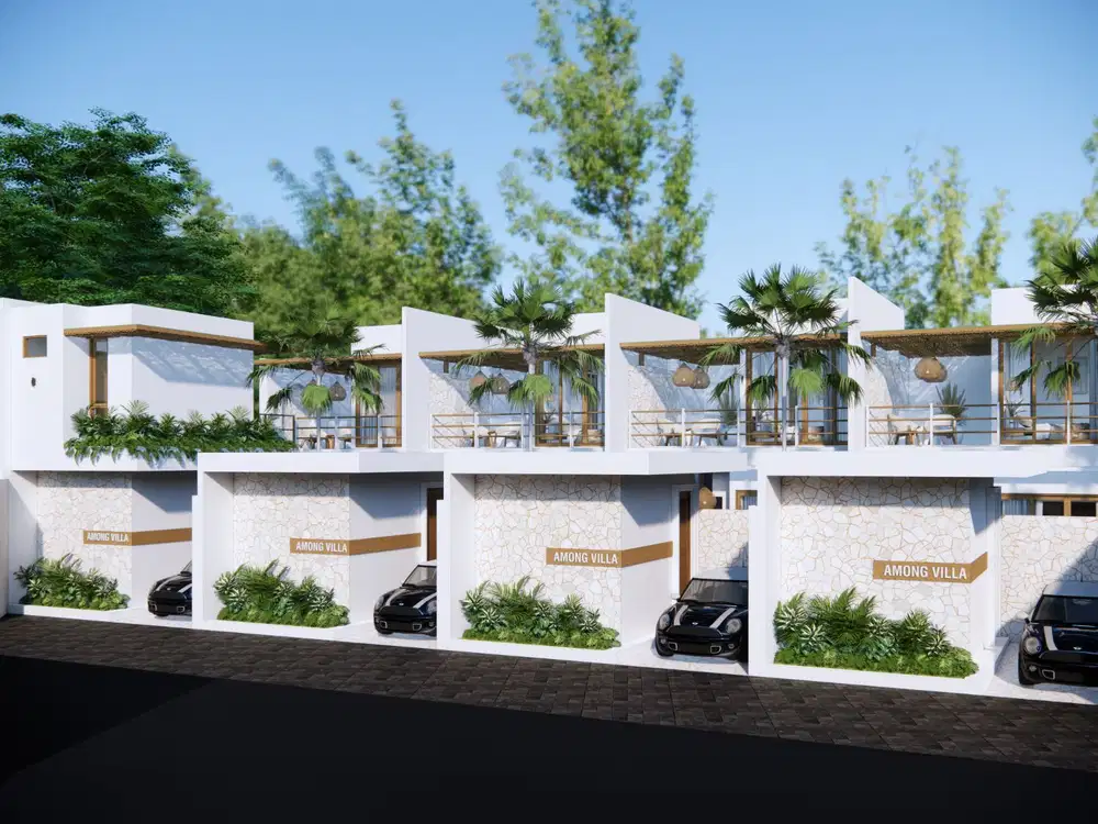 Villa hunian SHM di dekat kampus UII suasana pegunungan asri