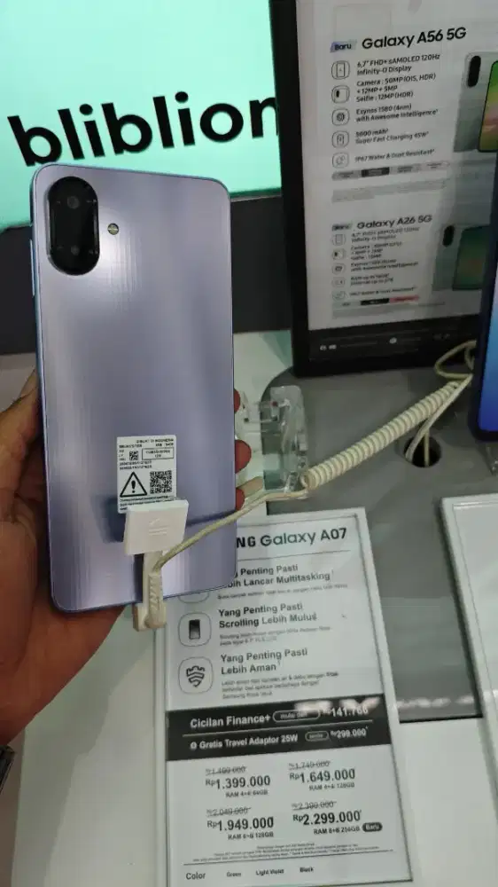 Promo Samsung galaxy A07