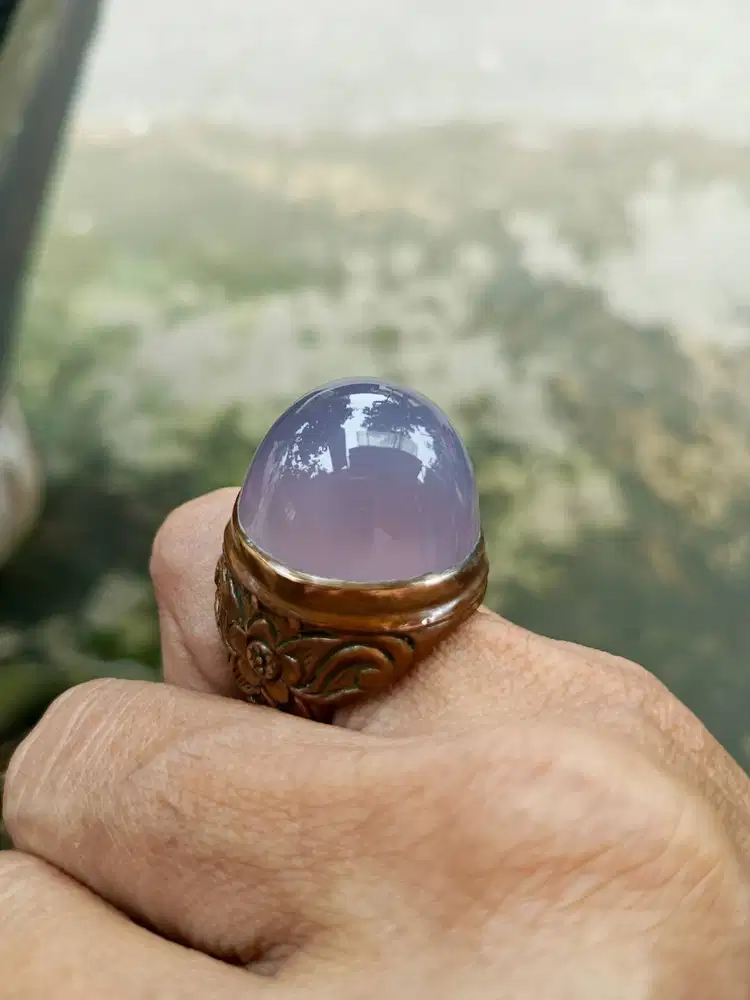 Batu lavender batu raja serat kura