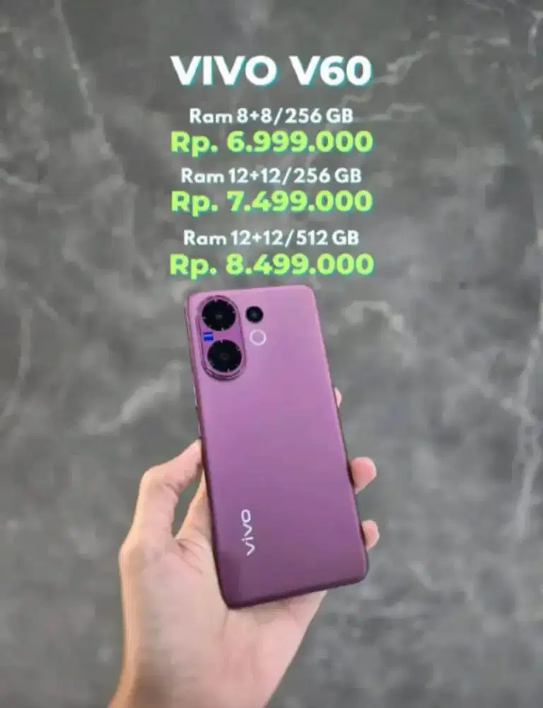 NEW VIVO V60 12/512 GB 6.500 MAH