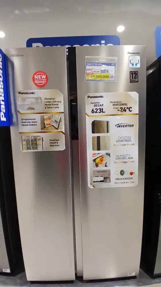 Kulkas Panasonic Refri sbs