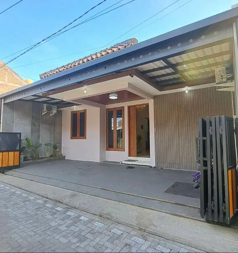 RUMAH BANGUNAN BARU MURAH SATU LANTAI DI SUPRIYADI SEMARANG