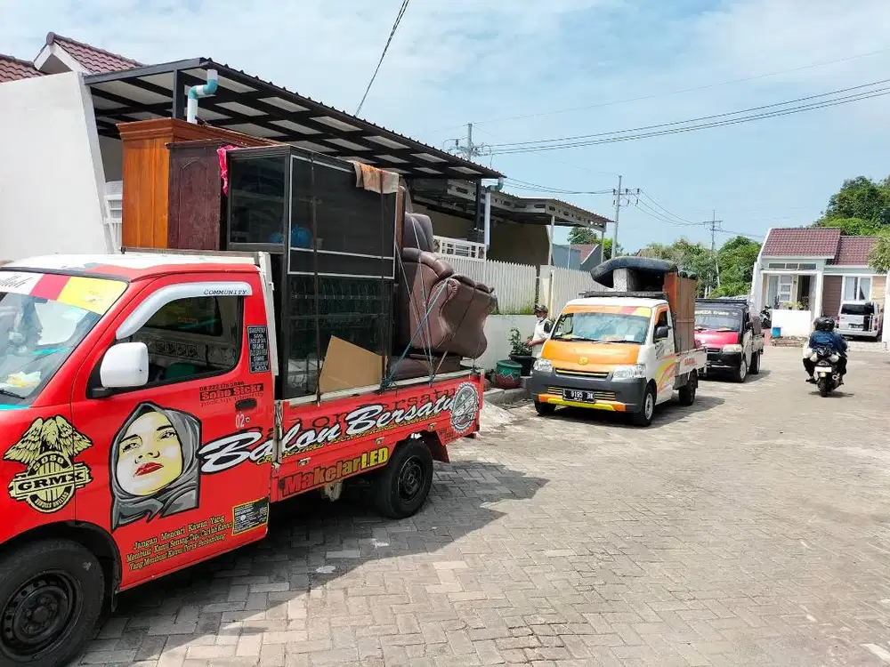 angkutan pick up pindahan kost rumah