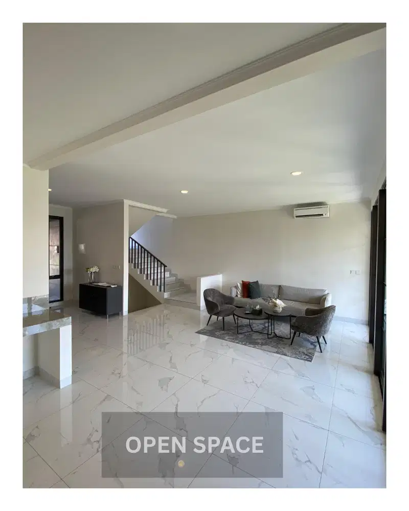 RUMAH MEWAH CLUSTER BRAHMAPURI TEPI DANAU SIAP HUNI DI PODOMORO PARK BANDUNG