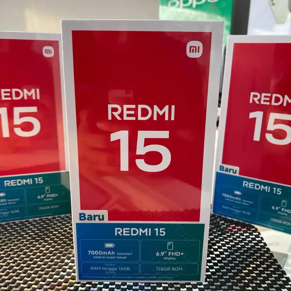 Xiaomi Redmi 15 Ram 8/128 Garansi Resmi Xiaomi 15Bulan