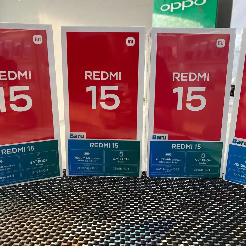 Xiaomi Redmi 15 Ram 8/255 Garansi Resmi 15Bulan Xiaomi