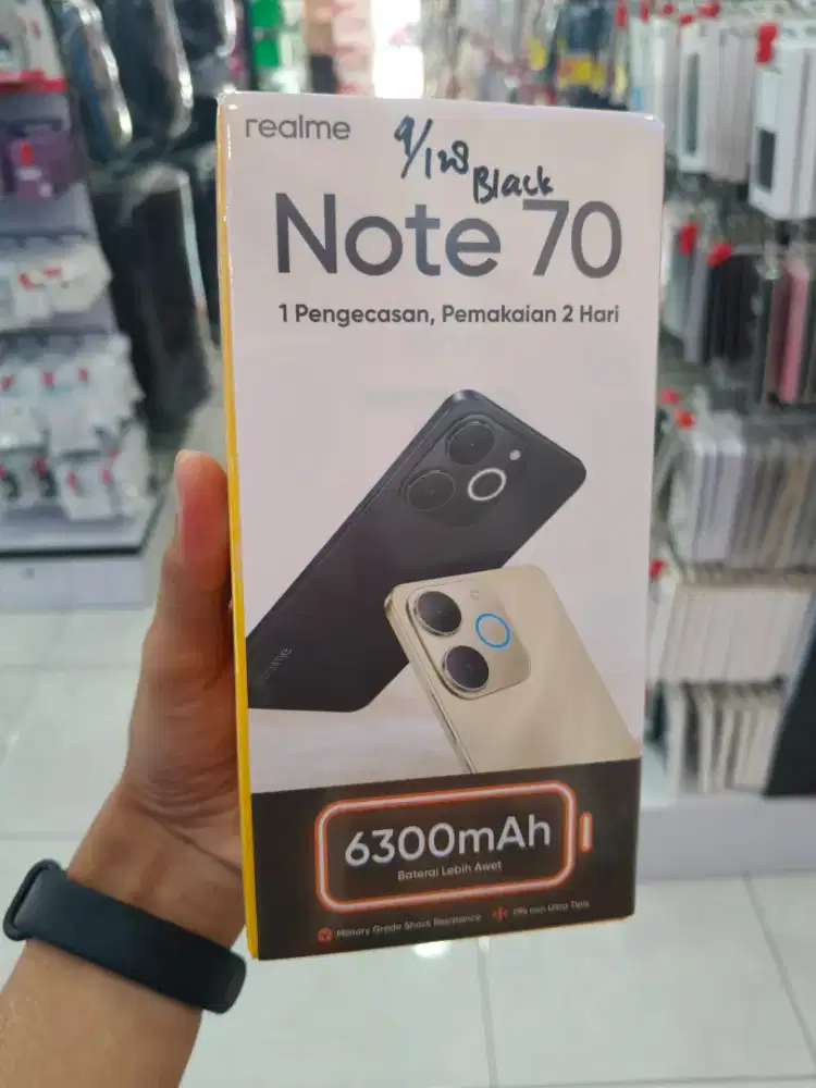 Realme Note 70 Ram 4/64 Garansi Resmi 1Tahun
