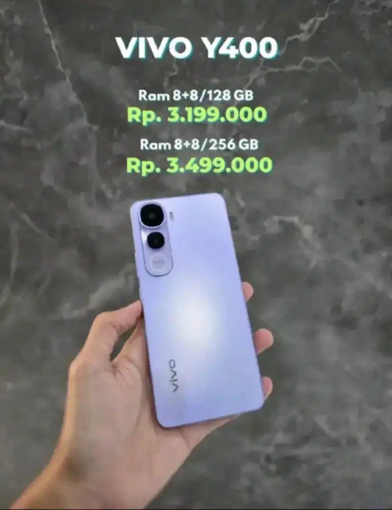 VIVO Y400 with kamera underwater