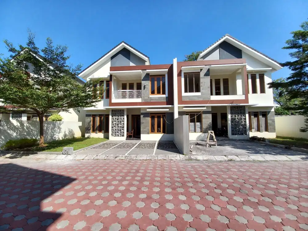 Rumah baru dalam perumahan eksklusif dekat obyek wisata candi sambisari Purwomartani