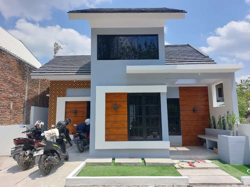 Rumah dengan desain modern hanya 3 kilometer ke kampus UMY