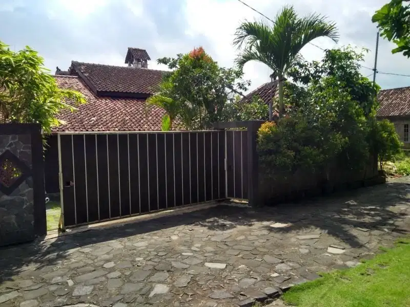 Rumah Etnik Full furnished Asri nan Sejuk di Purwomartani Sleman