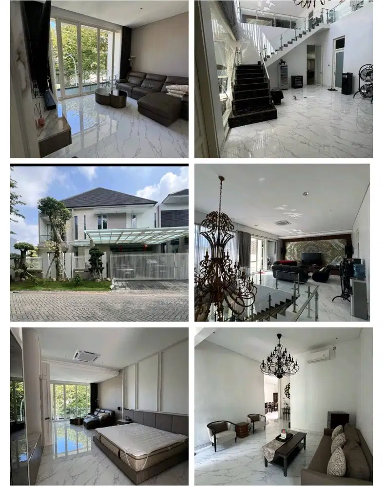 Dijual Rumah Minimalis Siap Huni Pakuwon Indah Row Jalan Lebar