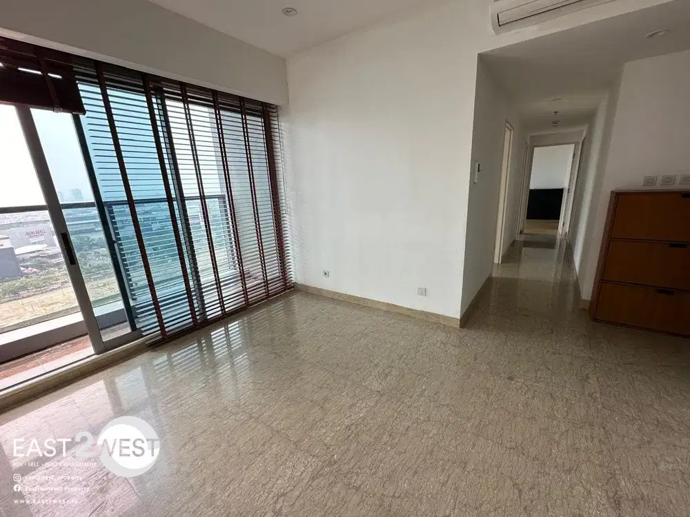 Jual Apartemen Branz BSD City Tangerang Tower C Tipe 3 Kamar Tidur Semi Furnished Lokasi Nyaman Strategis