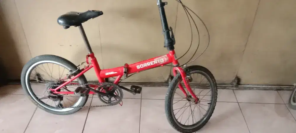 Sepeda anak, model lipat